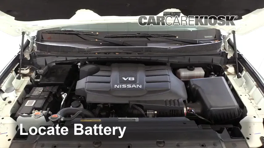 2018 Nissan Titan SV 5.6L V8 Extended Cab Pickup Battery Jumpstart